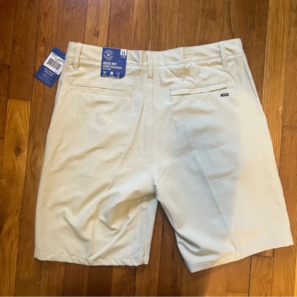New Men's Hurley 4-Way Stretch Walking Shorts